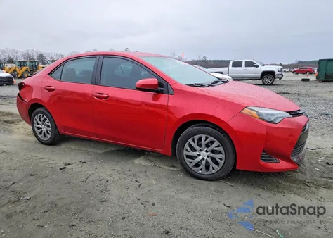 2019 Toyota Corolla L из США, поврежденный, VIN 2T1BURHE9KC193095